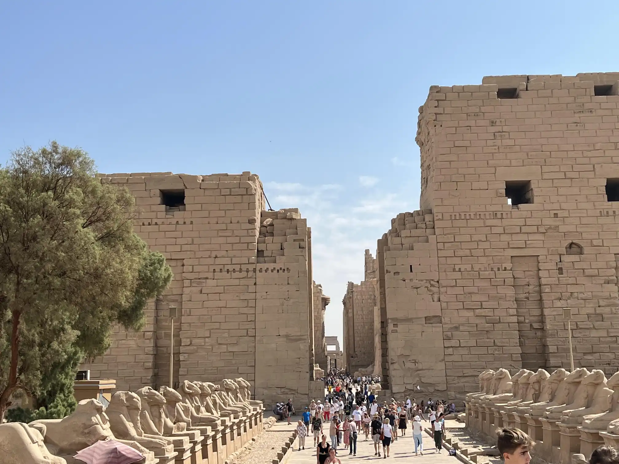 Luxor karnak temple